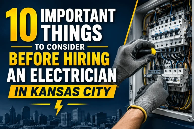 10 Important Things to Consider Before Hiring an Electrician in Kansas City